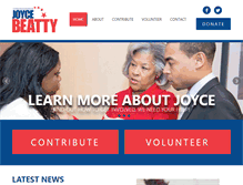 Tablet Screenshot of beattyforcongress.com